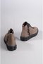 SELECT 6389 Genuine Leather LEATHER MEN'S CASUAL BOOTS TAUPE COLOR - 6