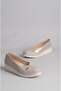 Select n1051 genuine leather heel women's shoe gray - 6