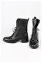 Choose 1190 special production genuine leather women's boot black - 8