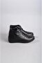 GENUINE Black Leather - COMFORT Women's Boots SELECT 7118 - 6