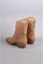 Select 8590 genuine leather western summer boot (heel height: 5cm) caramel - 6