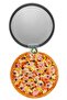 3-Piece Perforated Pizza Tray Lahmacun Pita Tray Steel Tray - 4