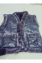 Children's Leather Postu Vest Sewn from Genuine Lambskin and Post