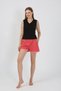 Fashion Line Women's Thick Strap Shorts Pajama Set Black 3632 - 2