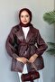 Burgundy Turquoise Jacket - 4