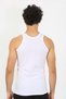 Fashion Line Men's White Ribbed Undershirt 6502 - 2