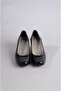 Select 5116 genuine leather comfort heel women's shoe black printed leather - 2