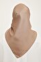 Dark Mink Solid Color Sura Silk Scarf E22Ya0010D01-16 - 2