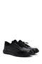 Men's Black Lace-Up Leather Casual Shoes 24Wfd 661418 - 3