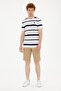 Men's Regular Fit Crew Neck White T-Shirt 50287039-Vr013 - 4