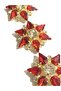 Stone Button Big Star Model Set of 3 Red - 5