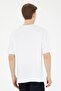 Men's Comfort Fit Crew Neck White T-Shirt 50287049-Vr013 - 5