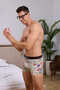 London Patterned Digital Printed Men's Boxers - 4