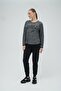 Women's Long Sleeve Black Pajamas Set C5T5N8O02 - 3