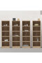 Wooden Storage Display Shelves 5-Tier Freestanding, Light Imperia - 5