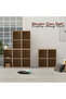 Wooden Storage Display Shelves 2-Tier Freestanding, Box Shelves, Light Imperia - 3