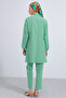 Women's Mint Knitted Trousers Tunic Top and Bottom Set 6654 - 5