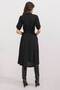 Women's Black Belted Shirt Dress 2442 - 4