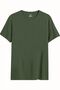Khaki Color Regular Fit Cotton Men's T-Shirt