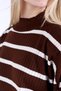 Acı Kahve Striped Turtleneck Tunic 5415 - 3