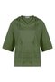 Organic Cotton Khaki Knitwear Top - 7