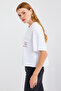 4321 Oversize T-Shirt with Pocket Detail - White - 4