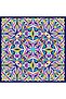 وشاح ناعم منقوش باللون الأخضر المائي - 1163-12 - 4