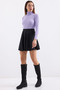 10311 Turtleneck Knitwear Sweater - Lilac - 2