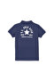 Boy's Navy Blue Polo Neck T-Shirt 50288123 -Vr033 - 2