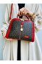 2 Compartment Women's Bag with Hand Shoulder Strap - 8