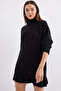 15891 Sweater Skirt Knitwear Two-Piece Set - Black