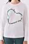 Women's Big Heart Patterned Long Sleeve Pajama Set (Mother and Daughter Can Be Combined) - 2