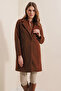 9085 Kaşe Coat - D.kahve