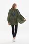 Dadali arm and back pul embroidery detail kimono khaki - 5