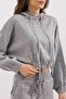 15845 Hooded Oversize Double Set - Gray - 4