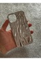 iPhone 15 Pro Max (6.7 Inch) Compatible Bracelet Charm Accessory Glossy Nickel Plated Silver Lux Case - 6