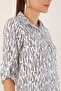 3721 Graphic Patterned Shirt - H. White - 5
