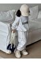 Unisex Kids Freedom Printed Oversize Sweatshirt Tracksuit Set - 3