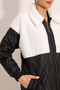5185 Long Oversize Puffer Jacket - White - 5