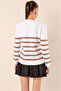 15820 Button Detailed Striped Sweater - C. Mink - 6