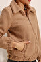 5175 Oversize Boucle Jacket - Biscuit - 5