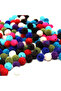 Velvet Beads Colored 8 mm 50 Gr - 5