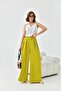 Women's Comfortable Fit Pleated Trousers Asit 30762 - 4