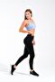 724001 _Cotton Lycra Recovery Full Length Leggings Black Does Not Show Inside - 4