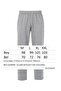 Sports Men's Straight Leg Elastic Waist 3-Pocket Sweatpants 0705 Light Gray - 3