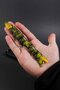 Variegated Yellow Color Fish Prayer Beads for Stress - 3