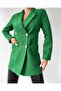 DÜĞMELİ BLAZER NAKIŞ DETAYLI CEKET - 5