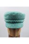 Green Wool Cap Women's Hat - 3