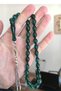 Petrol Green Powder Amber Prayer Beads - 3