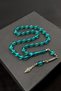 Nature's Shades Water Green Beautifully Shoot Amber Prayer Beads - 2